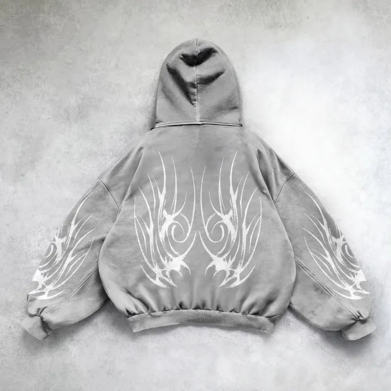 Sudadera Urbana "Star & Sky" Retro