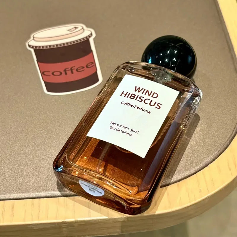 Perfume Mujer Café Negro Almizcle Vainilla Spray – Ámbar Rosa Floral Gourmand Larga Duración EDP