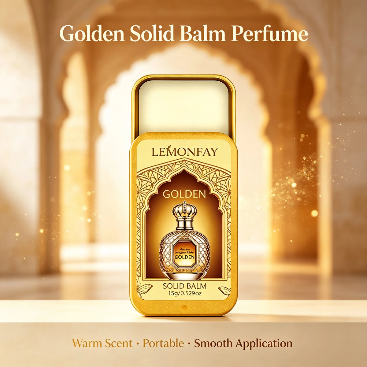 Arabic Style Pocket Solid Perfume – Compact Aromatic Balm for Daily Use