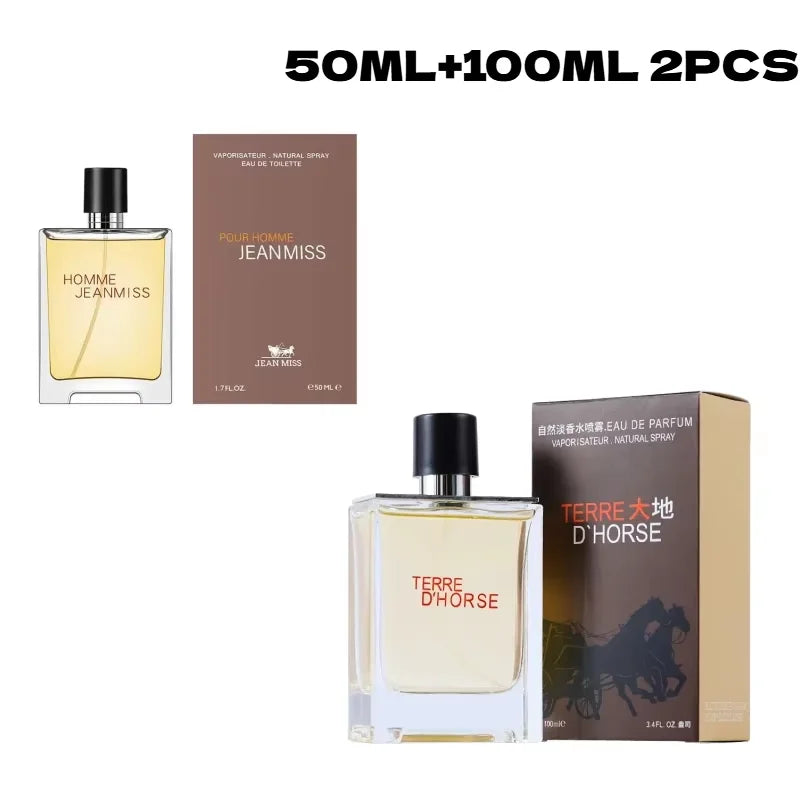 Fresh Spicy Fougère Men's Cologne – Earthy Woody Notes 50ml/100ml