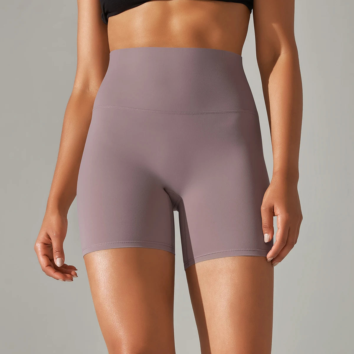 Shorts Mujer Yoga Running Ciclismo Cintura Alta – Transpirables Deportivos Gym Fitness Verano