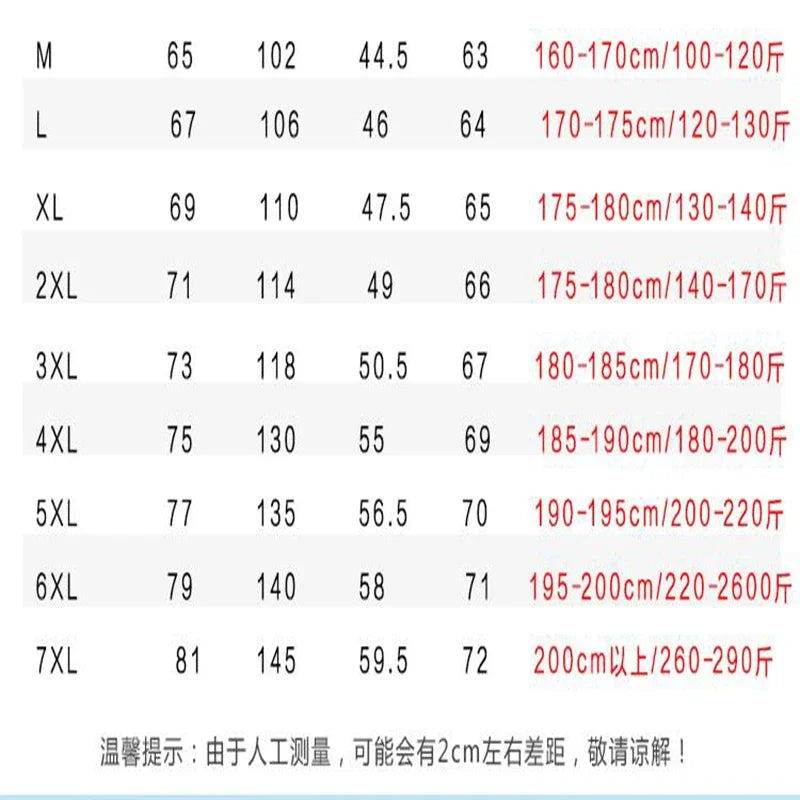 Men's Warm Waterproof Windbreaker Jacket Plus Size 7XL – Outdoor Green Black Red Autumn