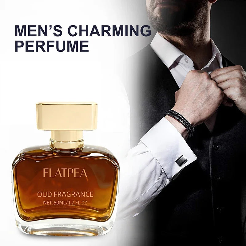 Perfume EDP Unisex Oud Oriental – Cuero, Almizcle & Sándalo, Fragancia Fuerte