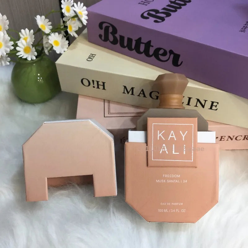 KAYALI Perfume 100ml Lujo – Freedom Musk Santal 34 Floral Frutal Fresco Suave Elegante Larga Duración