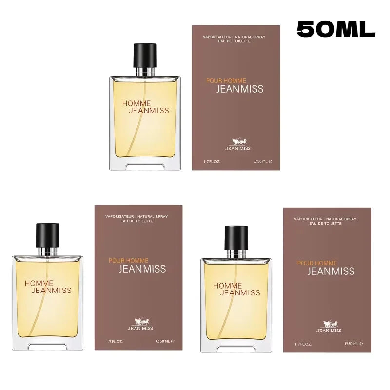 Fresh Spicy Fougère Men's Cologne – Earthy Woody Notes 50ml/100ml