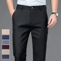 Pantalón Hombre Recto Elegante Oficina – Secado Rápido Smart Casual Primavera Otoño, Talla 31-40