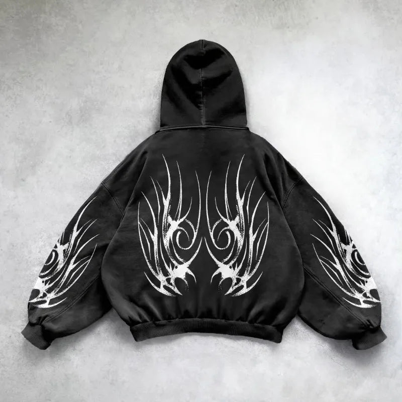 Sudadera Urbana "Star & Sky" Retro