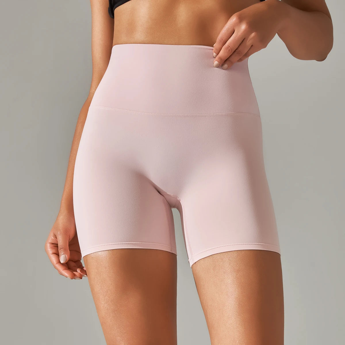Shorts Mujer Yoga Running Ciclismo Cintura Alta – Transpirables Deportivos Gym Fitness Verano