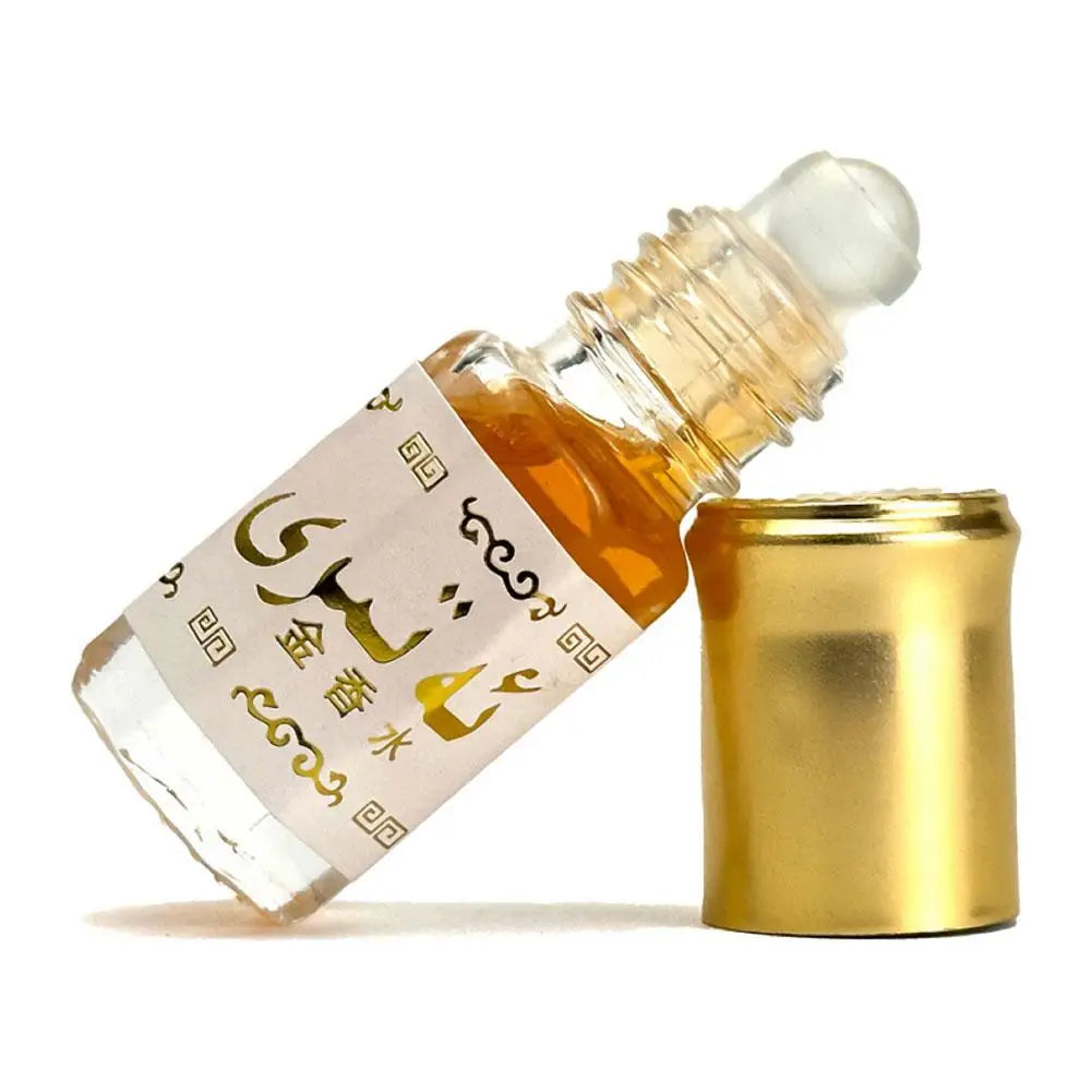 Aceite de Perfume Roll-On Árabe – Fragancia Dorada Larga Duración Unisex