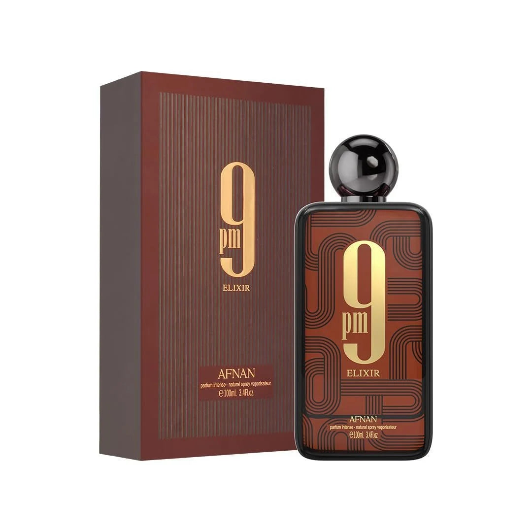 Perfume AFNAN 9PM para Hombre 100ml – Fragancia Aromática Dulce Madera de Lujo