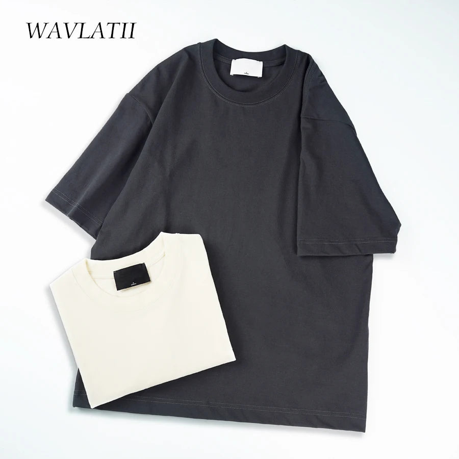Camiseta Oversize Mujer Streetwear Estilo Coreano – Básica Casual Verano
