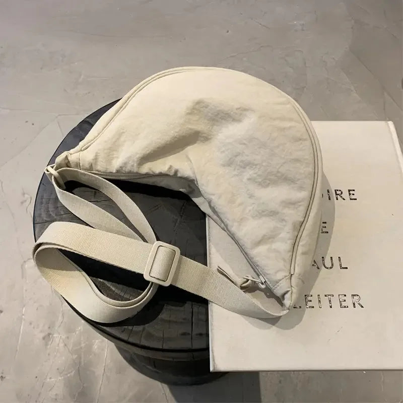 Bolso Bandolera Unisex Media Luna – Gran Capacidad Viaje & Uso Diario