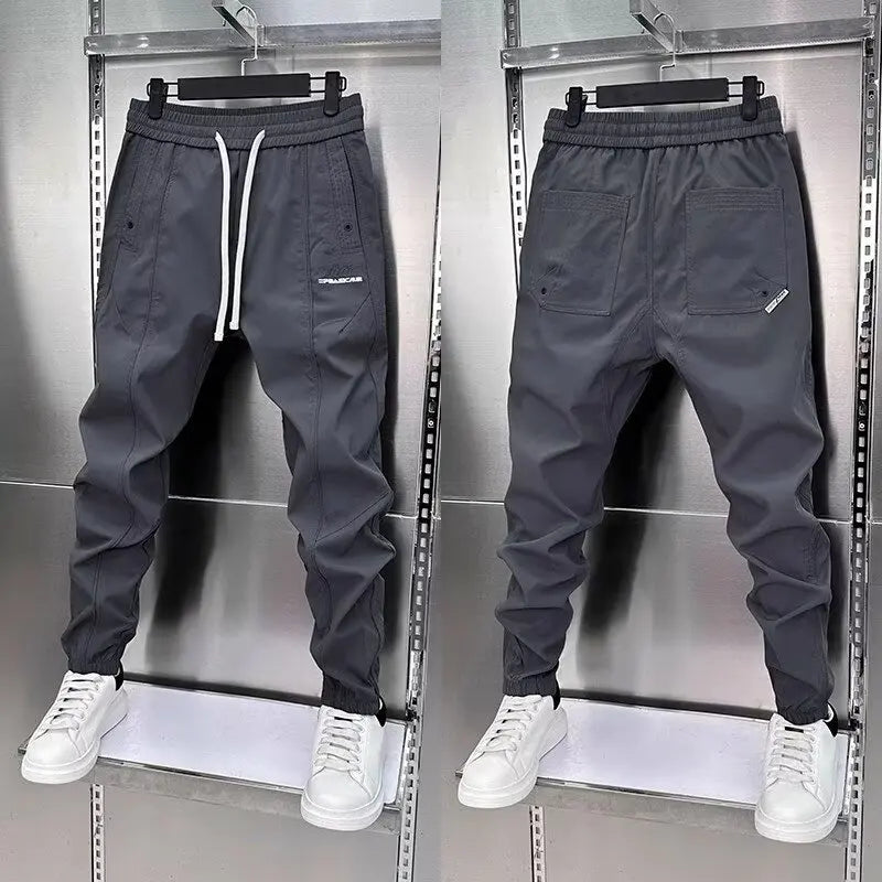 Pantalón Jogger Streetwear para Hombre – Cintura Elástica Estilo Japonés
