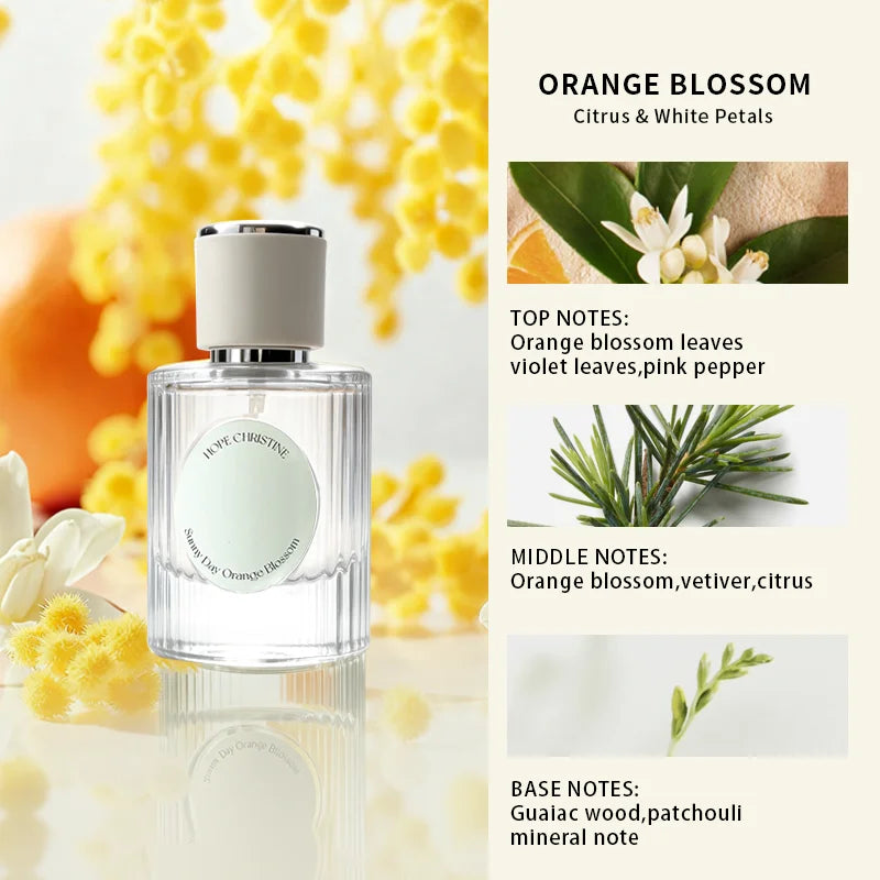 HOPE CHRISTINE Women's Perfume Orange Blossom Floral 50ml – Fresh Mysterious Romantic Date