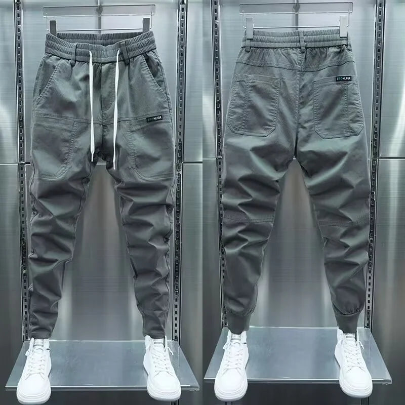 Pantalón Jogger Streetwear para Hombre – Cintura Elástica Estilo Japonés