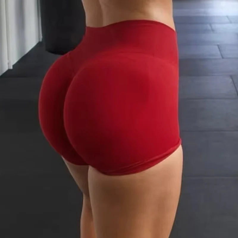 Shorts Gym Mujer Scrunch Butt Sin Costuras – Yoga, Running & Fitness