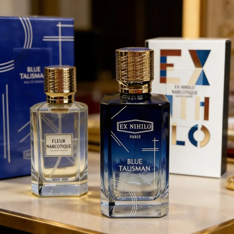 Perfume Talismán Azul Unisex 100ml Lujo – Amaderado Floral Feromonas Larga Duración Colonia Premium