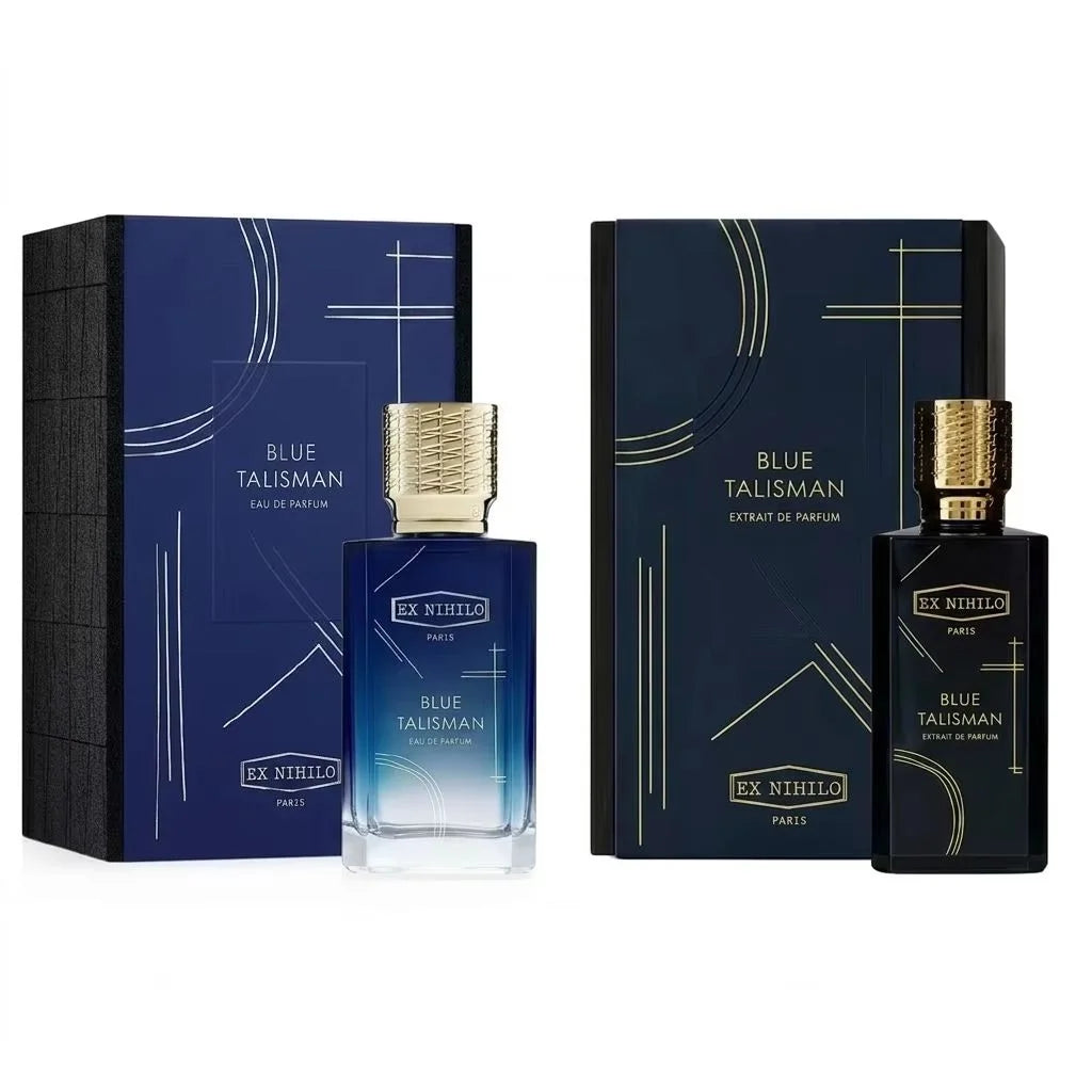Perfume Talismán Azul Unisex 100ml Lujo – Amaderado Floral Feromonas Larga Duración Colonia Premium